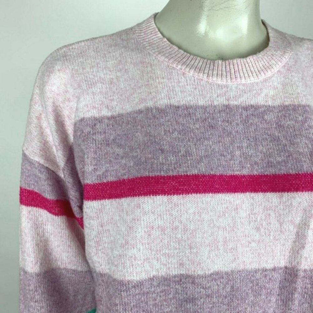 Elizabeth and James‎ Lilac Color Block Sweater - Picture 6 of 11